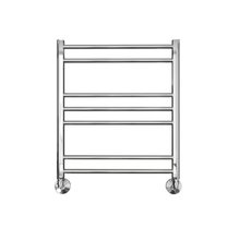 Полотенцесушитель водяной Aquatek Вега П7, 50/60, ширина 50 см, высота 60 см, нижнее подключение, цвет хром, AQ DR0760CH