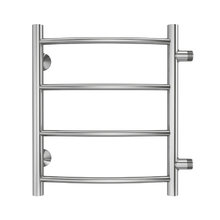 Полотенцесушитель водяной Terminus Классик 4670078530189, П4 400х500, ширина 47.7 см, высота 50 см, боковое подключение 32 см, хром