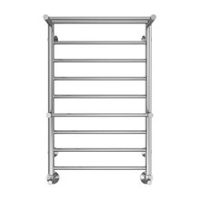 Полотенцесушитель водяной Terminus Анкона 4670078529978, П8 500х800 с полкой, ширина 53.2 см, высота 80 см, хром