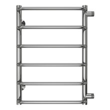 Полотенцесушитель водяной Terminus Стандарт 4670078530325, П6 400х600, ширина 47.7 см, высота 60 см, боковое подключение 50 см, хром