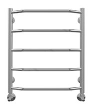 Полотенцесушитель водяной Terminus Виктория П5 500x596, ширина 53.2 см, высота 59.6 см, хром