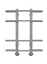 Полотенцесушитель водяной Terminus Сахара П4 500x596, ширина 50 см, высота 59.6 см, хром