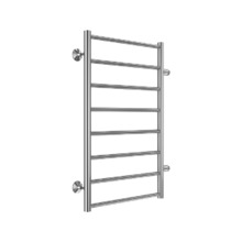 Полотенцесушитель водяной Аврора 4670078529923, П8 500х800, ширина 50 см, высота 80 см, боковое подключение 50 см, хром