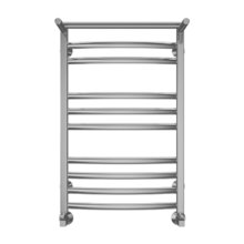 Полотенцесушитель водяной Terminus Енисей 4670078529565, П10 500х800 с полкой, ширина 53 см, высота 80 см, хром