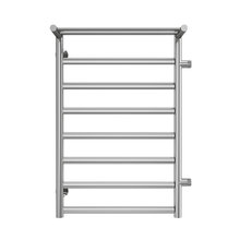 Полотенцесушитель водяной Terminus Хендрикс 4670078530417, П8 500х800 с полкой, ширина 57.7 см, высота 80 см, боковое подключение 50 см, хром