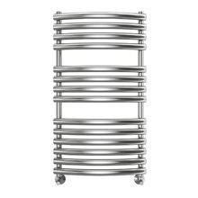 Полотенцесушитель водяной Terminus Капри 4670078530646, П14 500х1000, ширина 56 см, высота 100 см, хром