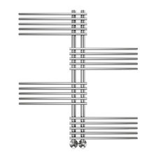 Полотенцесушитель водяной Terminus Европа 4670078530615, П20 70х1000, ширина 90.2 см, высота 100 см, хром