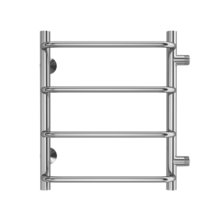 Полотенцесушитель водяной Terminus Стандарт 4670078530301, П4 400х500, ширина 47.7 см, высота 50 см, боковое подключение 32 см, хром