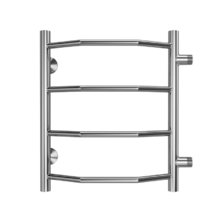 Полотенцесушитель водяной Terminus Виктория 4670078530042, П4 400х500, ширина 47.7 см, высота 50 см, боковое подключение 32 см, хром