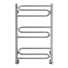 Полотенцесушитель водяной Terminus Юпитер 4670078530448, П9 500х800, ширина 53.2 см, высота 80 см, хром