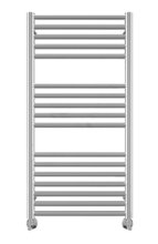 Полотенцесушитель водяной Terminus Альба П17 500x1045, ширина 53.8 см, высота 104.5 см, хром