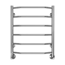 Полотенцесушитель водяной Terminus Виктория 4670078530080, П6 500х600, ширина 53.2 см, высота 60 см, хром