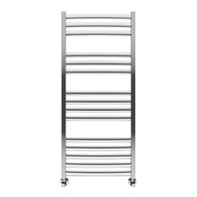 Полотенцесушитель водяной Terminus Палермо 4670078530776, П15 500х1200, ширина 53 см, высота 120 см, хром