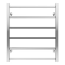 Полотенцесушитель водяной Terminus Ватикан П6 500х600, ширина 53 см, высота 60 см, цвет нержавеющая сталь