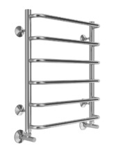 Полотенцесушитель водяной Terminus Стандарт П6 500х600, ширина 53 см, высота 60 см, цвет нержавеющая сталь