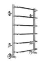 Полотенцесушитель водяной Terminus Стандарт П6 400х600, ширина 43 см, высота 60 см, нижнее подключение 40 см, цвет нержавеющая сталь