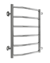 Полотенцесушитель водяной Terminus Виктория П6 500х600 бп500, ширина 57 см, высота 60 см, боковое подключение 50 см, цвет нержавеющая сталь