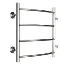 Полотенцесушитель водяной Terminus Классик П4 500х500 бп320, ширина 57 см, высота 50 см, боковое подключение 32 см, цвет нержавеющая сталь