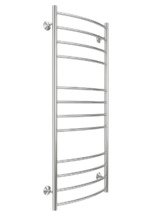 Полотенцесушитель водяной Terminus Классик П12 500х1200, ширина 53 см, высота 120 см, нижнее подключение 50 см, цвет нержавеющая сталь