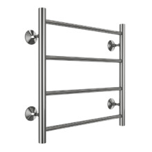 Полотенцесушитель водяной Terminus Аврора П4 500х500, ширина 53 см, высота 50 см, нижнее подключение 50 см, цвет нержавеющая сталь