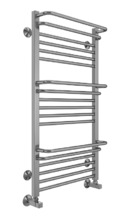 Полотенцесушитель водяной Terminus Орион П18 500х1000, ширина 53 см, высота 100 см, нижнее подключение 50 см, цвет нержавеющая сталь