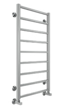Полотенцесушитель водяной Terminus Контур П9 500х1000, ширина 53 см, высота 100 см, нижнее подключение 50 см, цвет нержавеющая сталь
