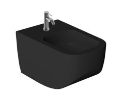 Подвесное биде Hatria Next 35.5 x 55.5 см, A0Y1F202, черный матовый