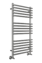 Полотенцесушитель водяной Terminus Кремона П16 500х1000, ширина 56 см, высота 100 см, нижнее подключение 50 см, цвет нержавеющая сталь