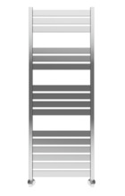 Полотенцесушитель водяной Terminus Латте П16 500х1400, ширина 50 см, высота 140 см, нижнее подключение 50 см, цвет нержавеющая сталь