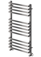 Полотенцесушитель водяной Terminus Рид П13 500х1000, ширина 50 см, высота 100 см, нижнее подключение 50 см, цвет нержавеющая сталь