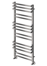 Полотенцесушитель водяной Terminus Линц П15 500х1200 , ширина 50 см, высота 120 см, нижнее подключение 50 см, цвет нержавеющая сталь