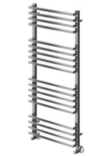 Полотенцесушитель водяной Terminus Берн П18 500х1200, ширина 50 см, высота 120 см, нижнее подключение 50 см, цвет нержавеющая сталь