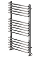 Полотенцесушитель водяной Terminus Берн П16 500х1000, ширина 50 см, высота 100 см, нижнее подключение 50 см, цвет нержавеющая сталь