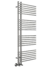 Полотенцесушитель водяной Terminus Астра 4670078530509, П24 500x1200, ширина 51,6 см, высота 120 см, хром