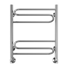 Полотенцесушитель водяной Terminus Юпитер 4670078530431, П6 500х600, ширина 53.2, высота 60 см, хром