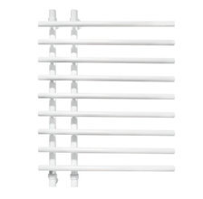 Полотенцесушитель водяной Energy Rose, 80 x 60 см, ширина 60 см, высота 80 см, универсальное подключение, белый матовый, EWTR0ROSE08060R903M