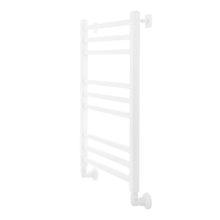 Полотенцесушитель водяной Energy Techno Style EWTR0TECH08050R903M, ширина 50 см, высота 80 см, универсальное подключение, цвет белый матовый