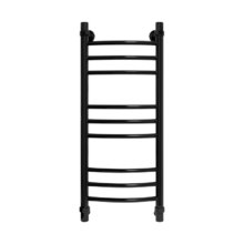 Полотенцесушитель водяной Energy Prestige 80 x 30 см, ширина 30 см, высота 80 см, универсальное подключение, черный матовый, EWTR0PRES08030R905M