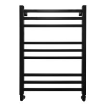 Полотенцесушитель водяной Energy Techno 800 x 500, ширина 56 см, высота 83 см, черный матовый, EWTR0TECH08050R905M