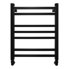 Полотенцесушитель водяной Energy Techno 600 x 400, ширина 46 см, высота 63 см, черный матовый, EWTR0TECH06040R905M