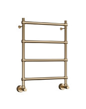 Полотенцесушитель водяной Margaroli Sole 4424704OBN, высота 72 см, ширина 53.5 см, старая бронза