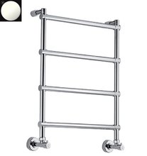 Полотенцесушитель водяной Margaroli Sole 4424704WHN, высота 72 см, ширина 53 см, белый