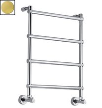 Полотенцесушитель водяной Margaroli Sole 442-MN0000A12, высота 72 см, ширина 53 см, латунь