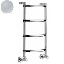 Полотенцесушитель водяной Margaroli Luna 432 4323604SA, высота 72 см, ширина 43.5 см, матовый