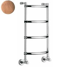 Полотенцесушитель водяной Margaroli Luna 432 4323604OC, высота 72 см, ширина 43.5 см, старая медь