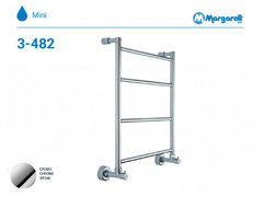 Полотенцесушитель водяной Margaroli Mini 3-482 34824704CRNS, высота 65.9 см, ширина 53.5 см, хром