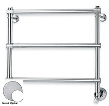 Полотенцесушитель водяной Margaroli Sole 4404703WCN, высота 50 см, ширина 53 см, белый/хром