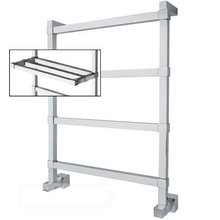 Полотенцесушитель водяной Margaroli Panorama 742 7424704CRP1, с полкой, высота 69.5 см, ширина 52 см, хром