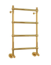 Полотенцесушитель Margaroli Sole 442-4 4423704GON, высота 72 см, ширина 43.5 см, золото