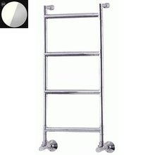 Полотенцесушитель водяной Margaroli Sereno 482 4824704WCN, высота 80.5 см, ширина 54 см, белый/хром